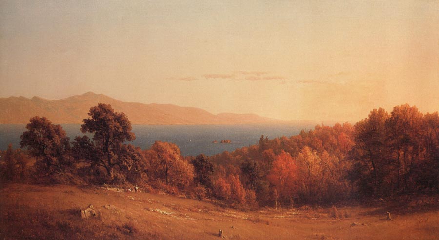 Sanford Robinson Gifford Lake Scene